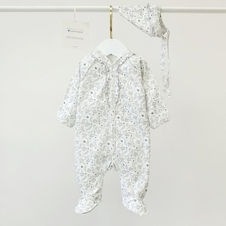 Слип, Тофу/цветы синие