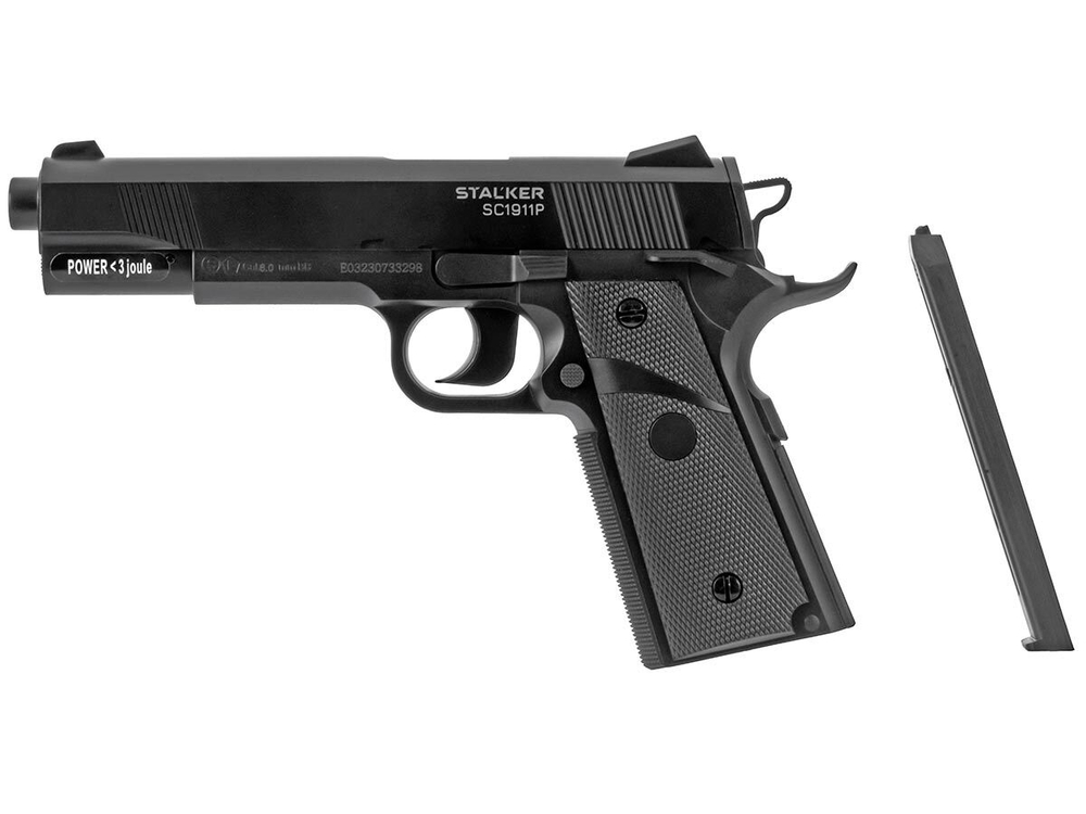 Пистолет пневматический Stalker SC1911P (Colt 1911) к.6мм (SC-12051C1911)