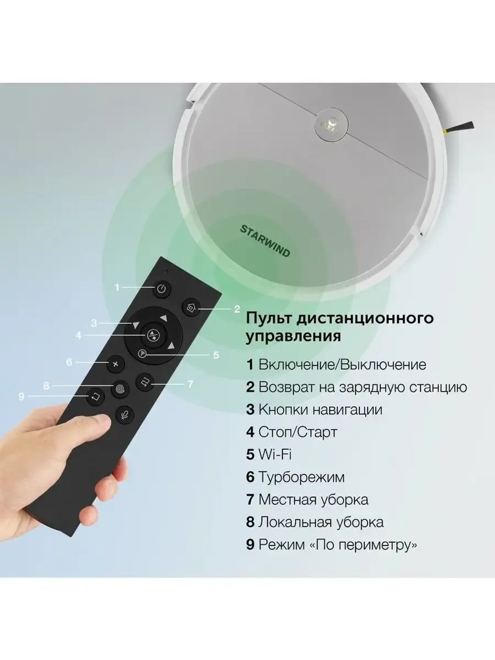 Робот-пылесос StarWind