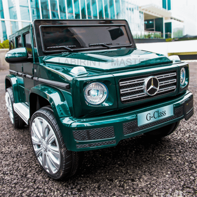 Электромобиль детский "Mercedes-Benz G500" 12V, зеленый