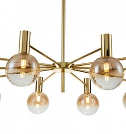 Люстра на штанге Indigo Collana 13015/10R Gold