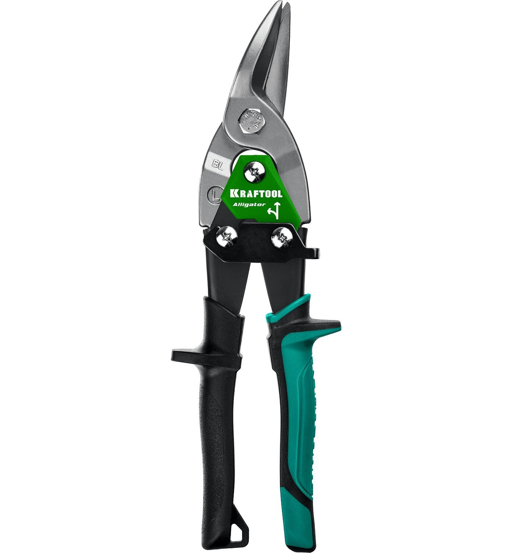 KRAFTOOL Alliator, 250 мм, левые ножницы по металлу (2328-L)