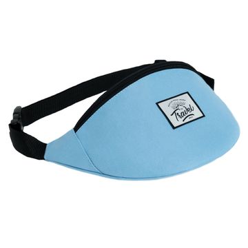 Поясная сумка Travel. Небесно-голубой
