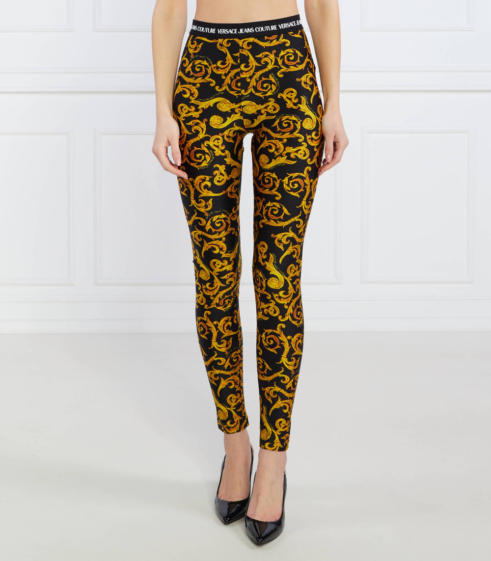 Леггинсы Versace Jeans Couture - черный(74HAC101JS176)