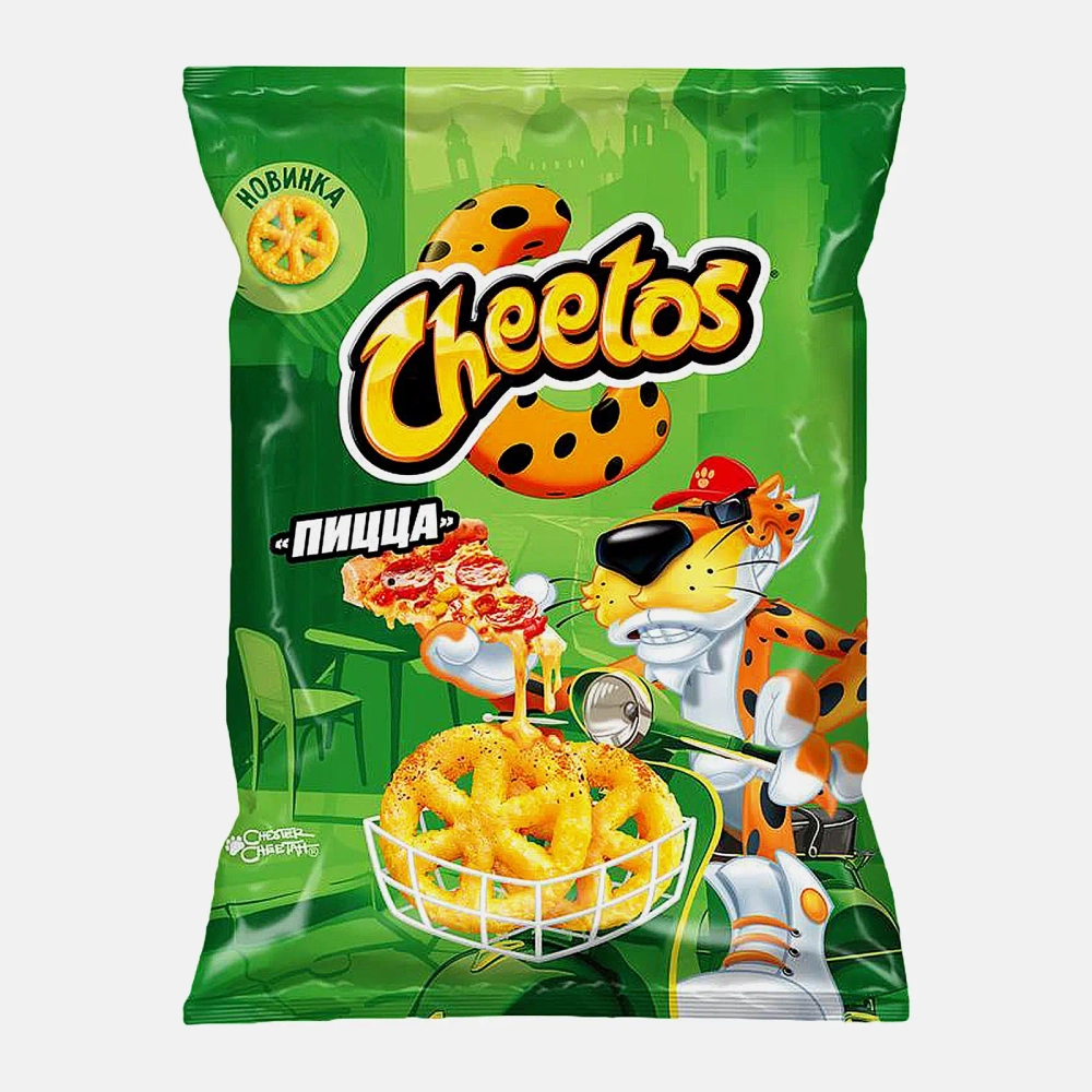 Кукуруз палочки Cheetos со вкусом Пицца 43г