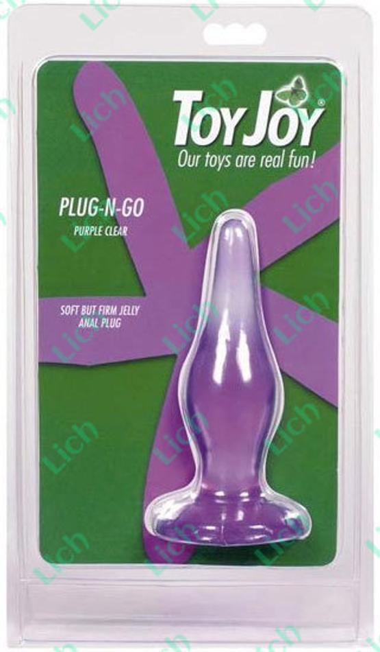 Анальный массажер Plug-N-Go фиолетовая