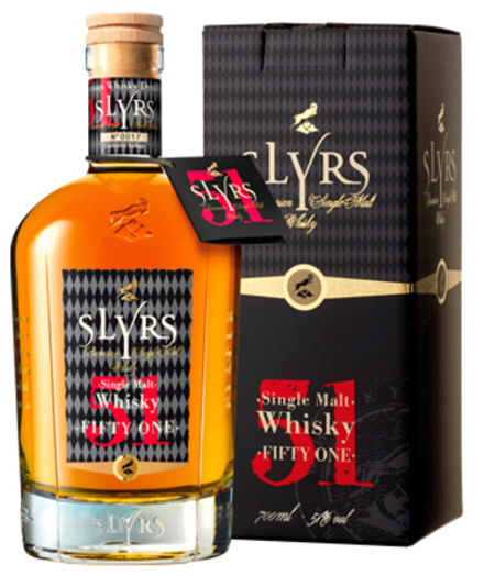 Виски Slyrs Fifty One 51% 0,7л, п/уп