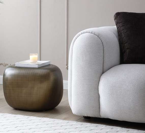 Журнальный столик Pebbles, 54х43х38 см, стекловолокно