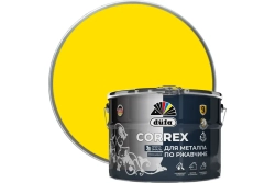 Грунт-эмаль Dufa CORREX 3 в 1 для металла по ржавчине RAL-1021 желтый