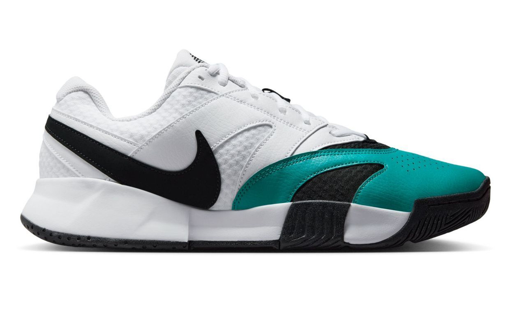 Мужские теннисные кроссовки Nike Court Lite 4 - white/black/radiant emerald