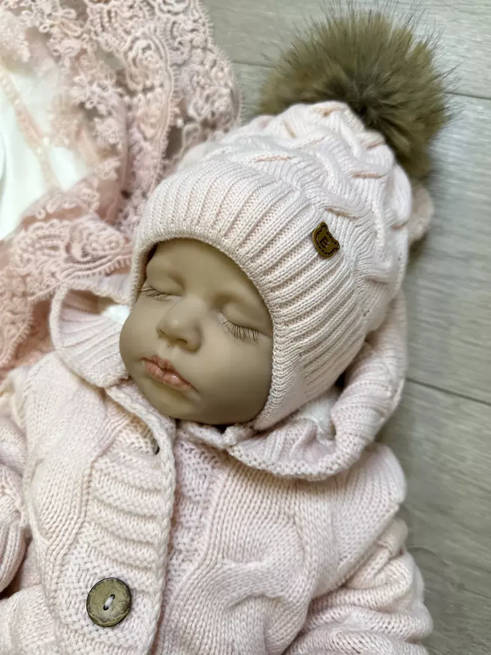 Конверт на выписку для новорожденных зимний