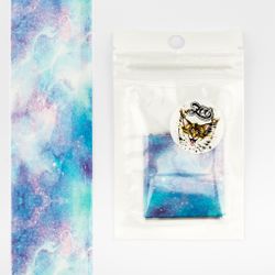 Zoo Фольга для литья переводная Мрамор 1487, 4х50см