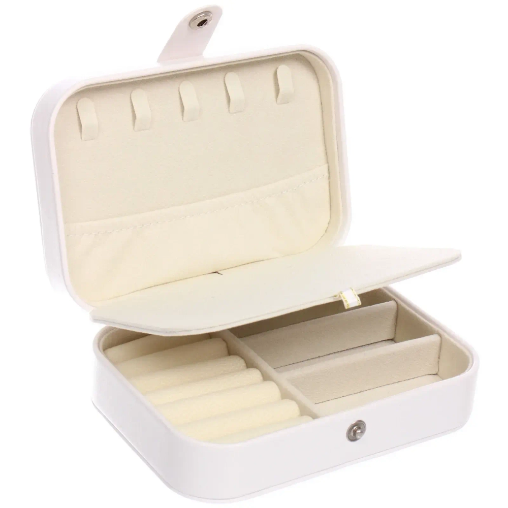 Шкатулка для украшений «ПАЛУМНА», цвет белый, 16*11*5см см