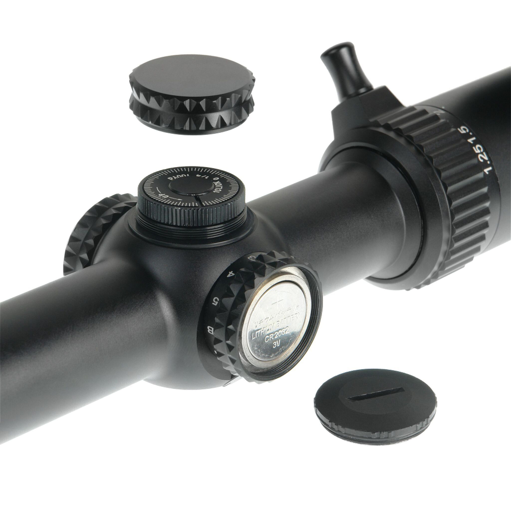 Прицел Veber Wolf 1.25-4.5х26 IR FD07 Загонник