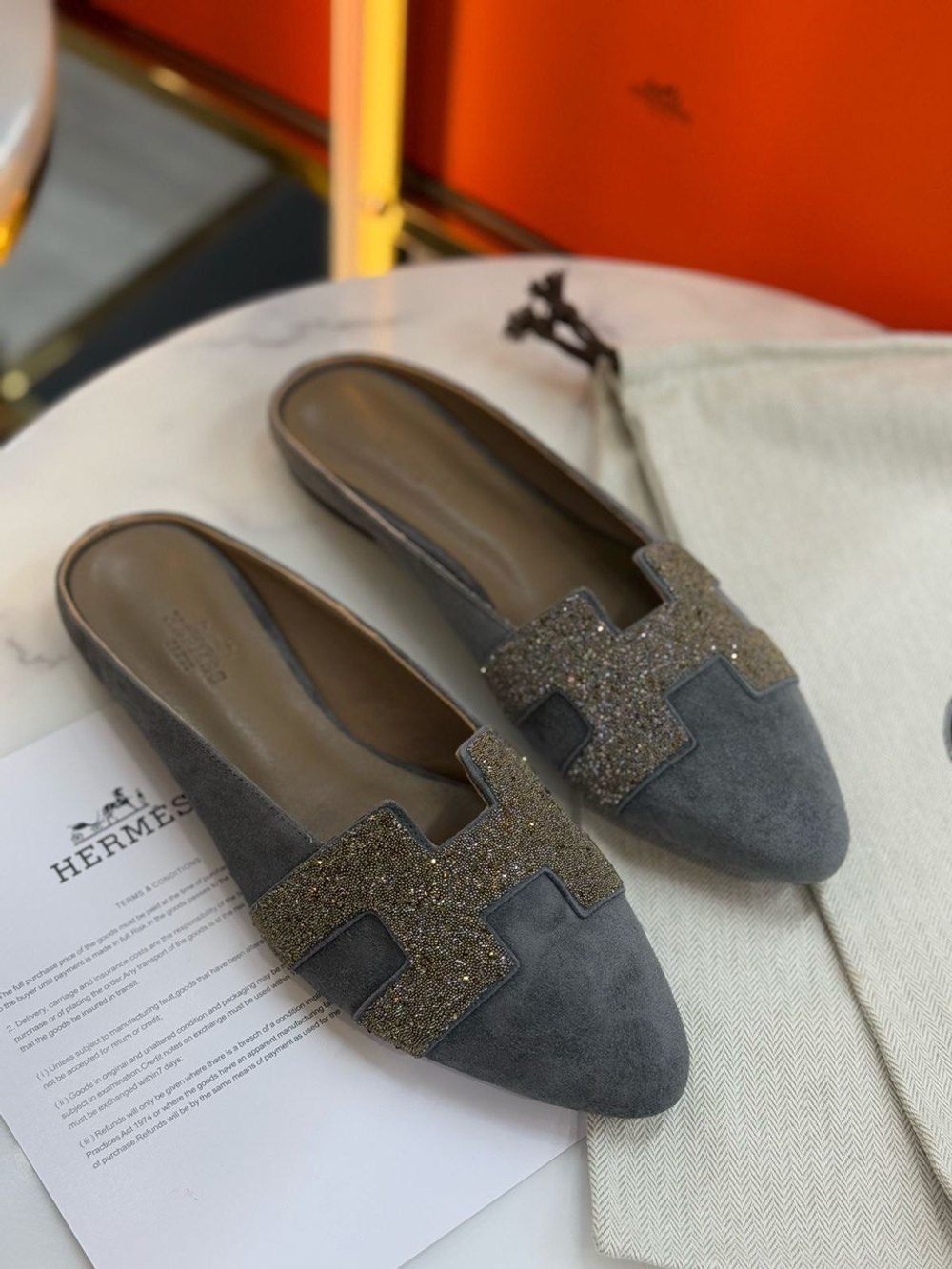 Босоножки Hermes