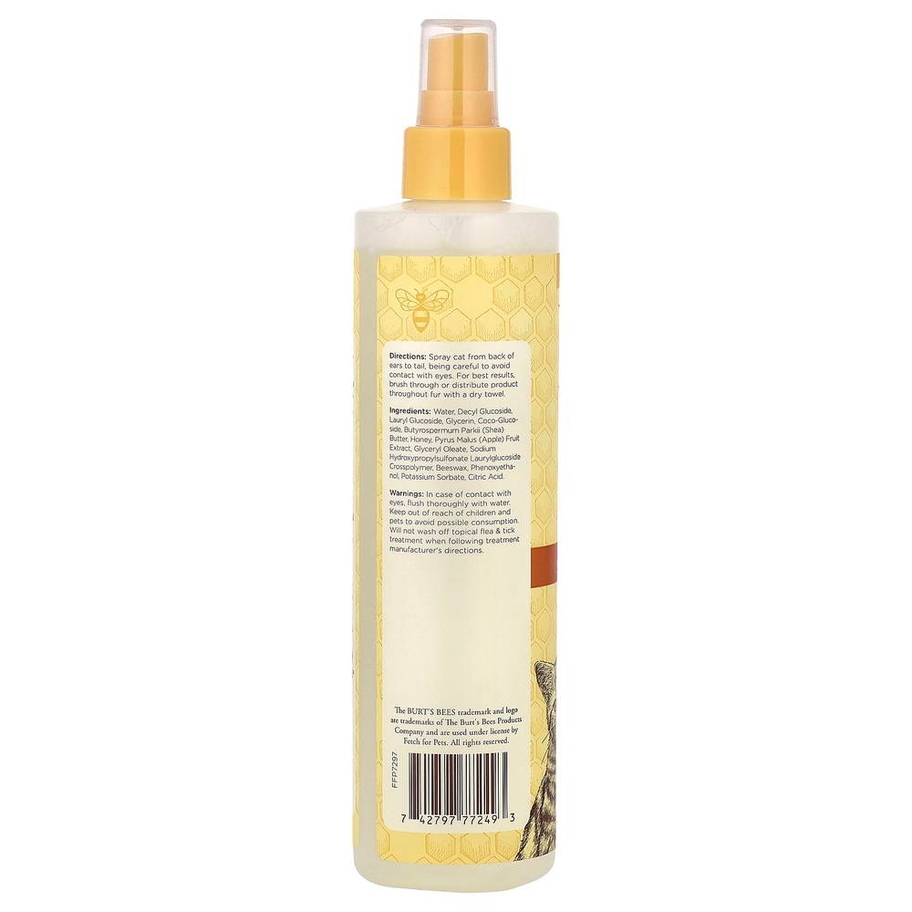 Burt's Bees, шампунь без воды, с маслом ши и медом, для кошек, 296 мл (10 жидк. унций)