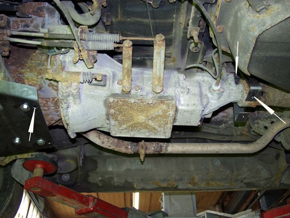 Защита КПП Sheriff для Mitsubishi L300 II 1986-1999 арт.14.0414