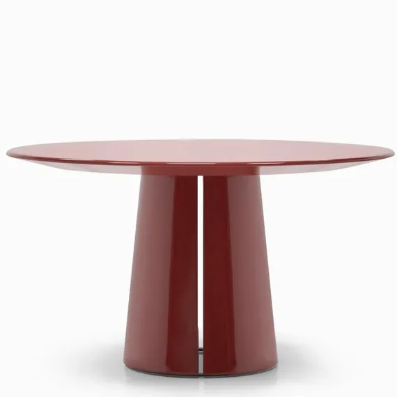 Обеденный стол Cargo Ø135 см, красный глянец
