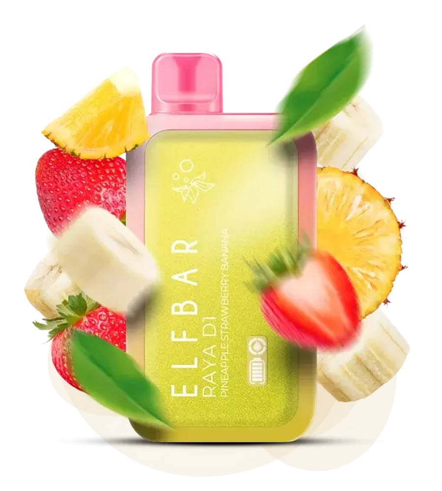 ELF BAR RAYA D1 - Pineapple Strawberry Banana (5% nic)