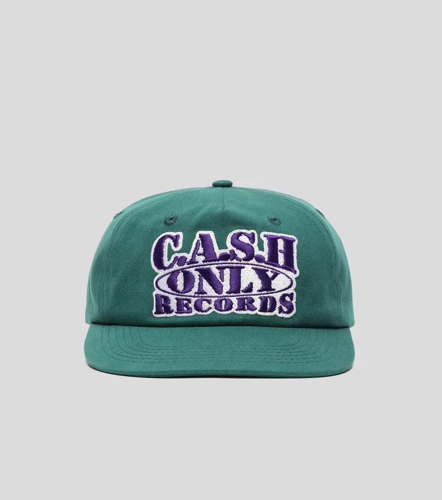Records 5 Panel Snapback Cap 6990