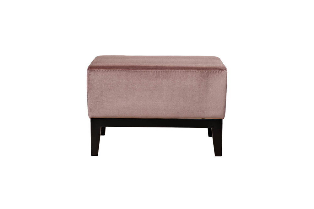 Пуф прямоугольный бархатный 40x38x60см Garda Decor Stella сиреневый