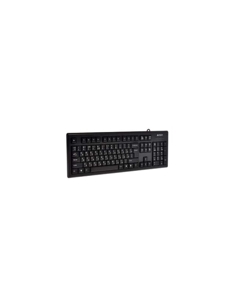 Клавиатура Клавиатура A-4Tech KR-85 black USB, проводная, 104 клавиши [570125]