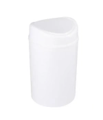 Контейнер для мусора Breeze 1,6л (белый) 11,2*11,2*20см