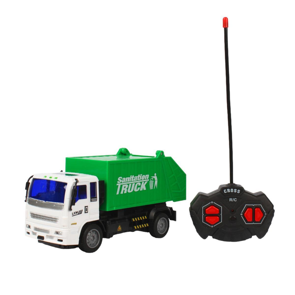 Машина р/у "Мусоровоз" 21 см. бат.3,6V в комплекте 2АА не в компл.