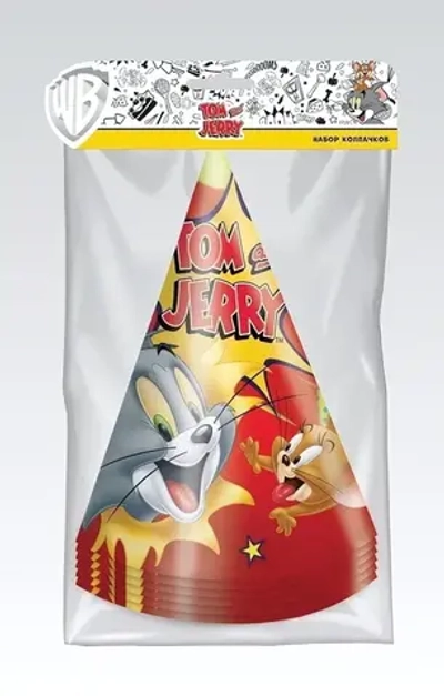Tom&Jerry. Набор колпачков, 6 шт
