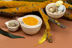 Набор чаш 2шт 190мл Liberty Jones Birds of Paradise кремовый