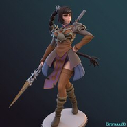 Фигурка Шэдоухарт Shadowheart Baldur's Gate 3 bg3