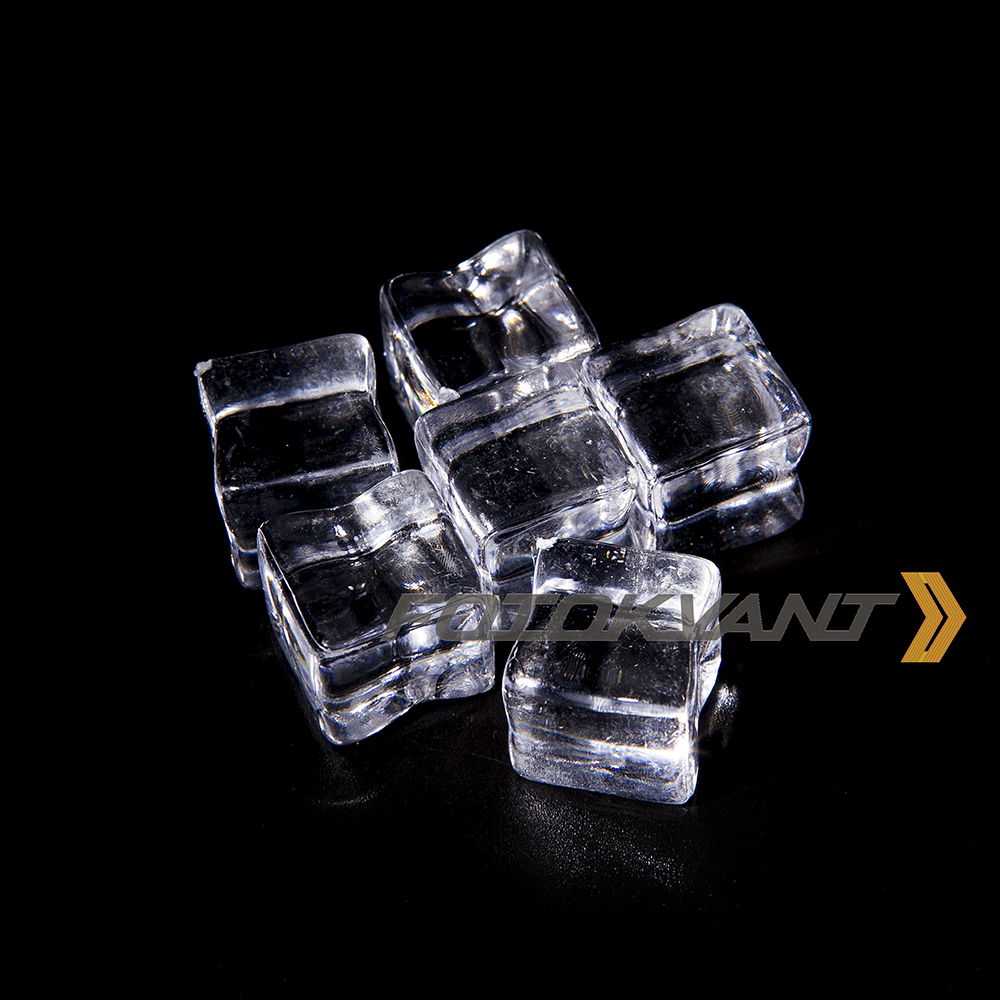 Fotokvant Ice15 kit искусственные кубики льда из акрила 6 штук 15х15х15 мм