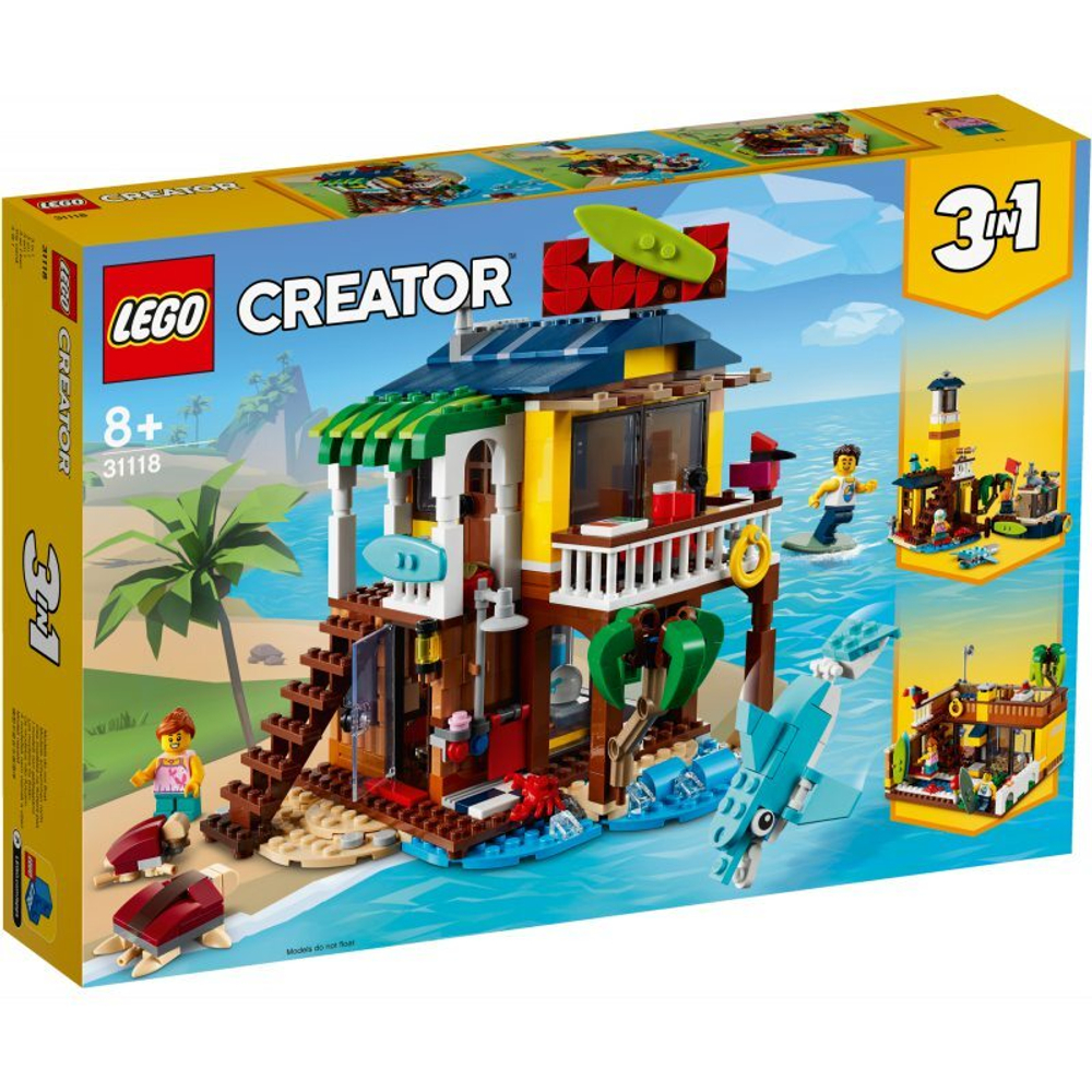 LEGO Creator - Дом для серфинга на пляже 31118