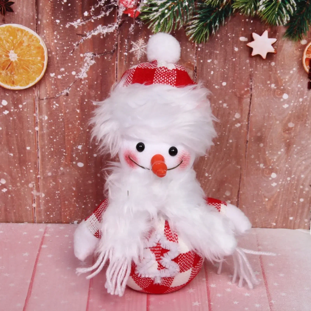 Украшение новогоднее подвесное «Снежная забава» 18*13 см