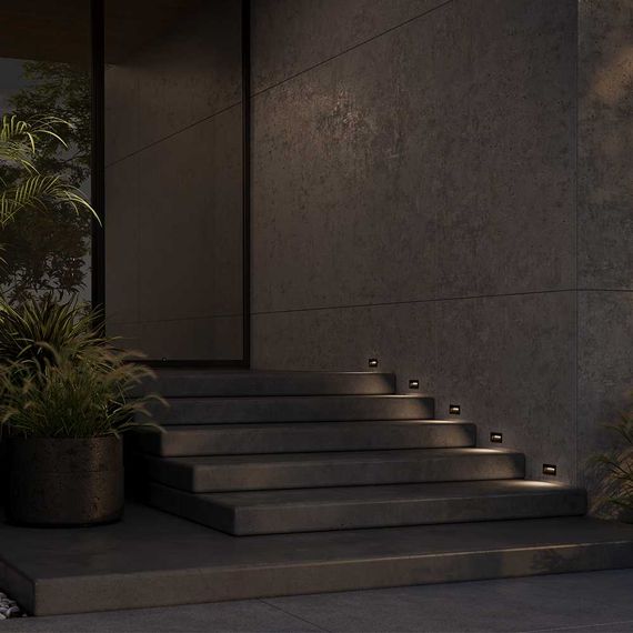 Подсветка для лестниц Maytoni Outdoor Futo O512SL-L3B3K