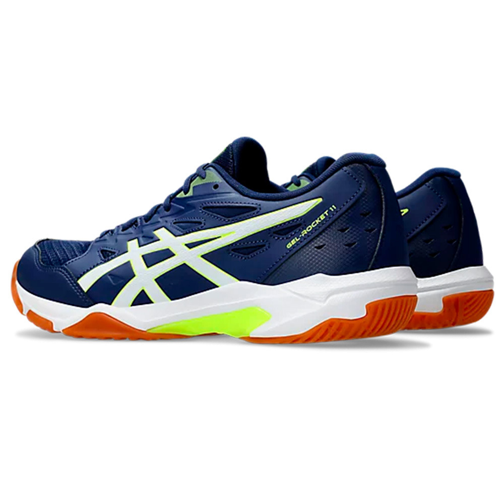 Кроссовки волейбольные мужские ASICS Gel-Rocket 11 1071A091 403, р.12 (рос.45), темно-синий