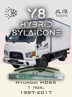 Щетки стеклоочистителя HUOYE Y8 500/500 мм на Hyundai HD500 | Hook/J-Hook
