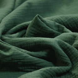 Пеленка муслин "Зеленый папоротник"