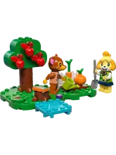Конструктор Animal Crossing 77049 Посещение дома Изабель