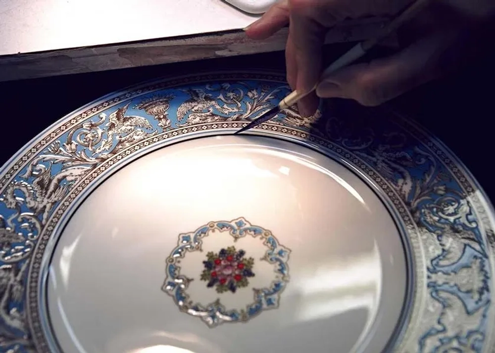 Wedgwood Тарелка Wedgwood Prestige Dynasty 23см для завтрака WW-5C108300101