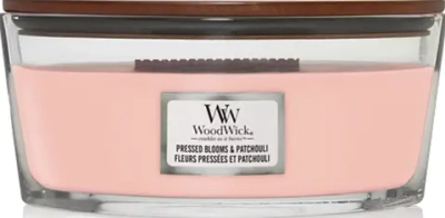 WOODWICK ELLIPSE PRESSED BLOOMS & PATCHOULI CANDLE 453 GR
