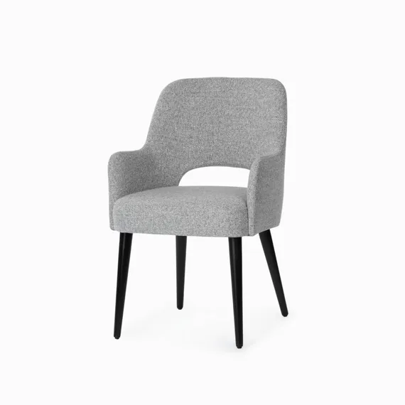 Стул Onsen 2, серый, черные ножки