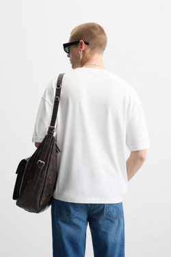 ZARA ФУТБОЛКА I LOVE NEW YORK ®, ЖЕЛТОВАТО-БЕЛЫЙ