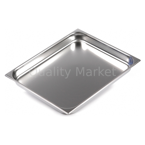 Гастроемкость Luxstahl из нержавеющей стали GN 2/1 654х530х200 мм