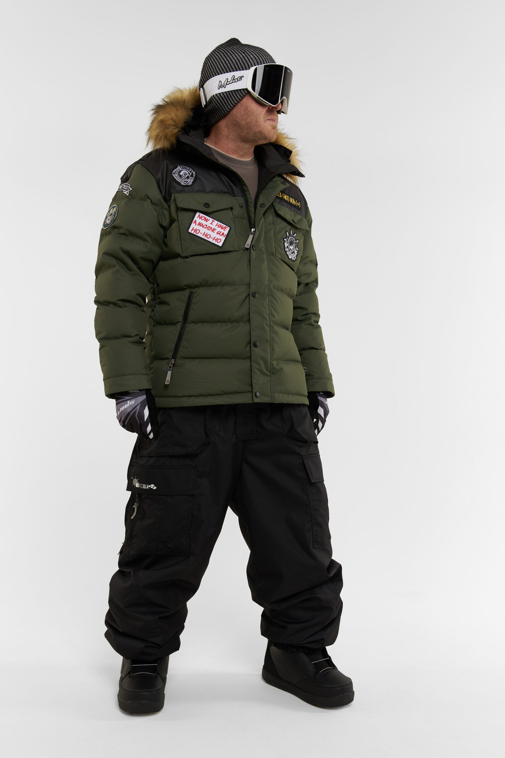 КУРТКА МУЖСКАЯ ПУХОВАЯ VIRUS BATZZILLA ARMY