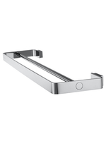 Полотенцедержатель двойной WONZON & WOGHAND LOTTE, Хром (WW-8311A)