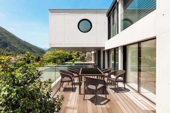 Уличное кресло Panama коричневое