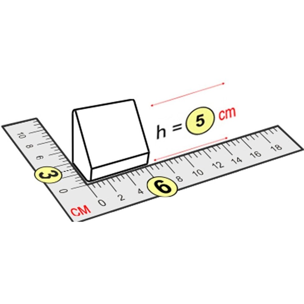 Элемент наклонный 6x3x5 см для конструктора 5"