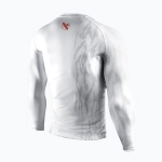 Рашгард Hayabusa Apex white/coral