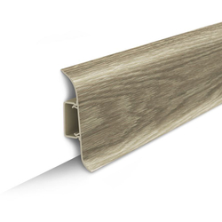 Плинтус ПВХ Идеал Классик 208 Дуб мокко 2200х55х22 мм